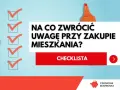 Checklista: na co zwrócić uwagę przy zakupie mieszkania? Pomarańczowy marker i zaznaczone punkty na liście.