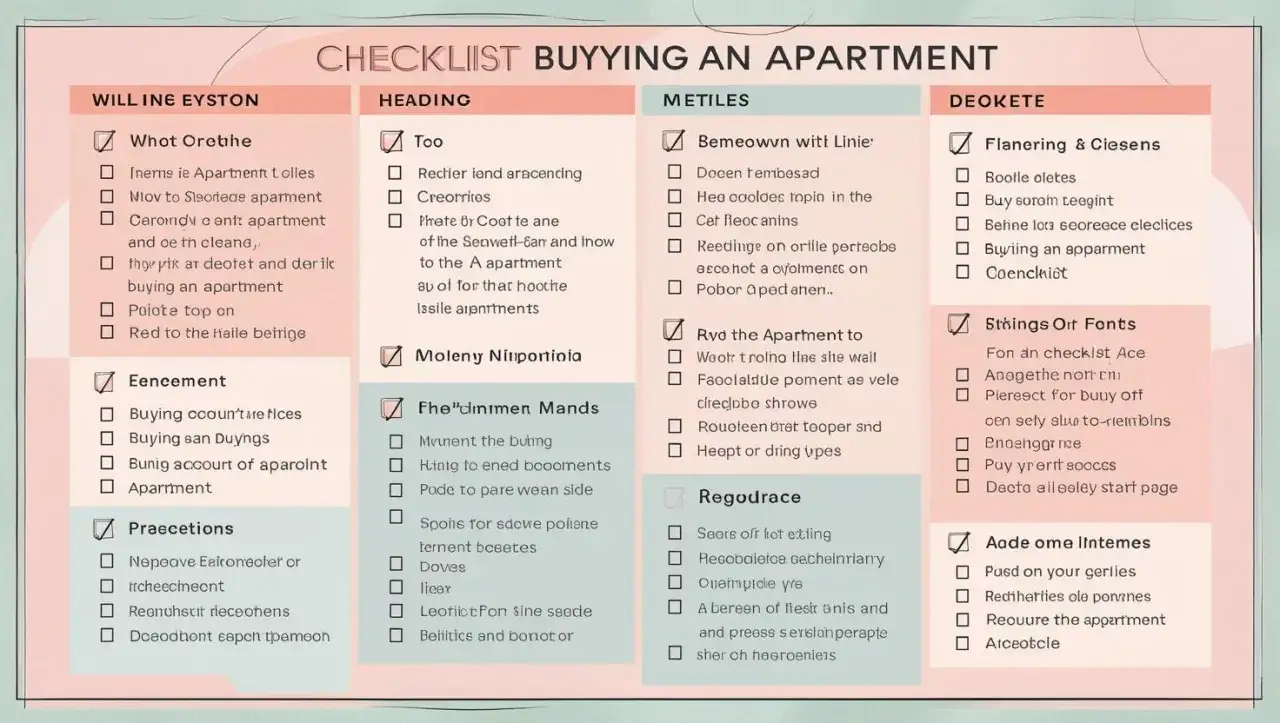 checklist kupno mieszkania deweloper