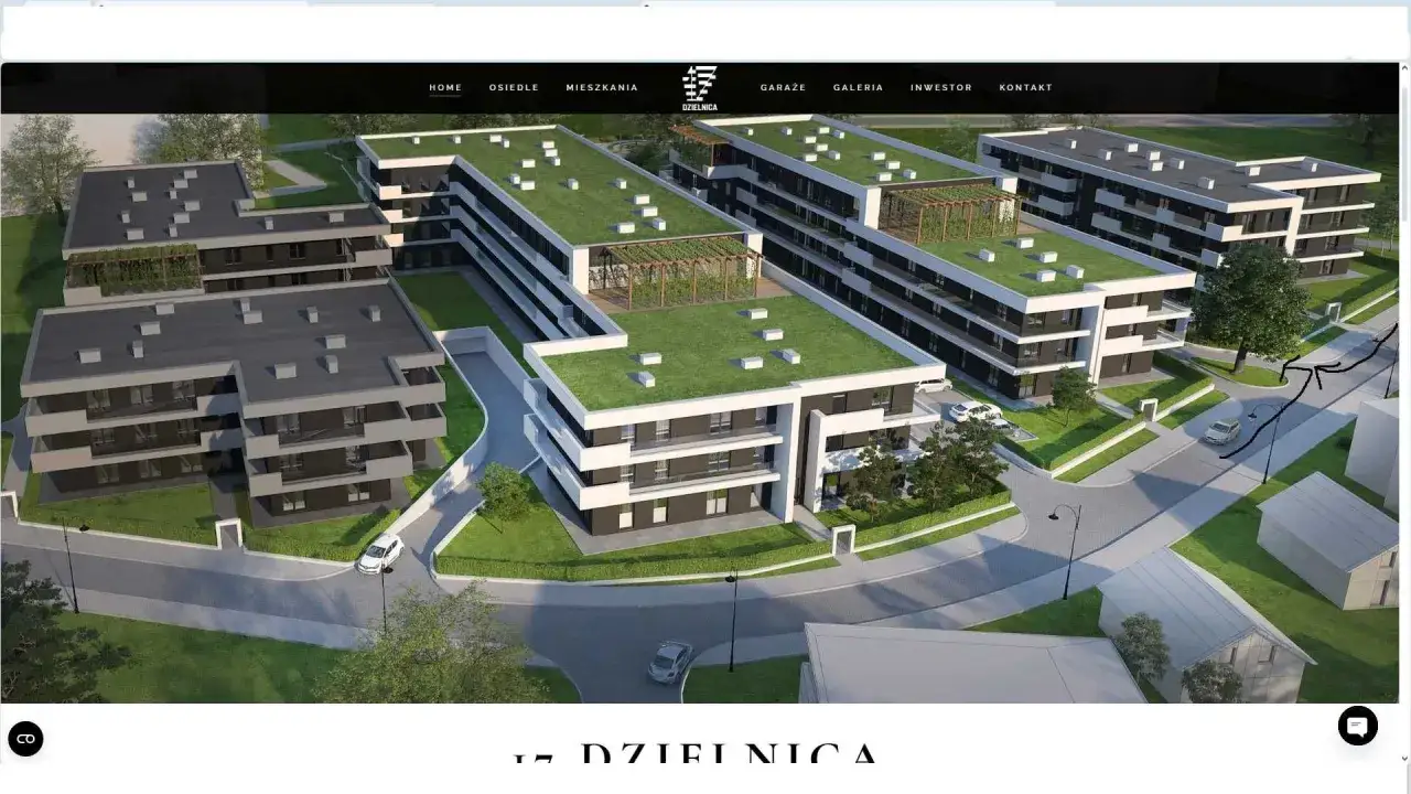 Nowoczesne osiedle z zielonymi dachami. Dostępne mieszkania i garaże.