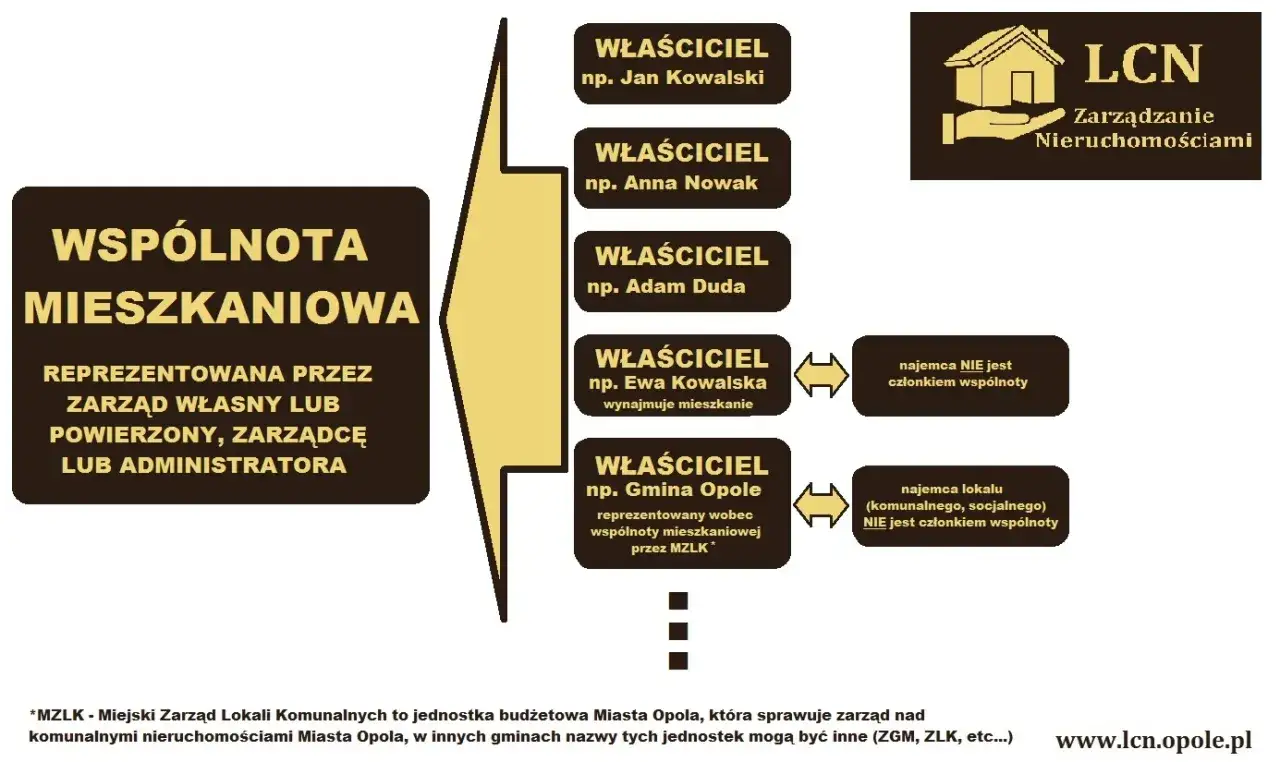 schemat procedura przekształcenia spółdzielni we wspólnotę
